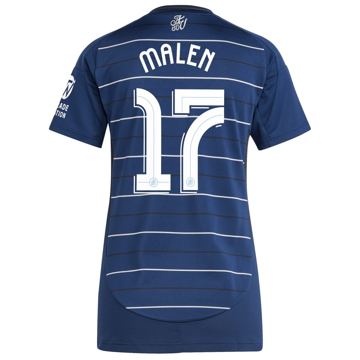 Aston Villa Jerseys - Official aston villa adidas third shirt 2024-25 – womens with malen 17 cup printing Collection for AVFC Fans