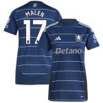 Aston Villa Jerseys - Official aston villa adidas third shirt 2024-25 – womens with malen 17 printing Collection for AVFC Fans