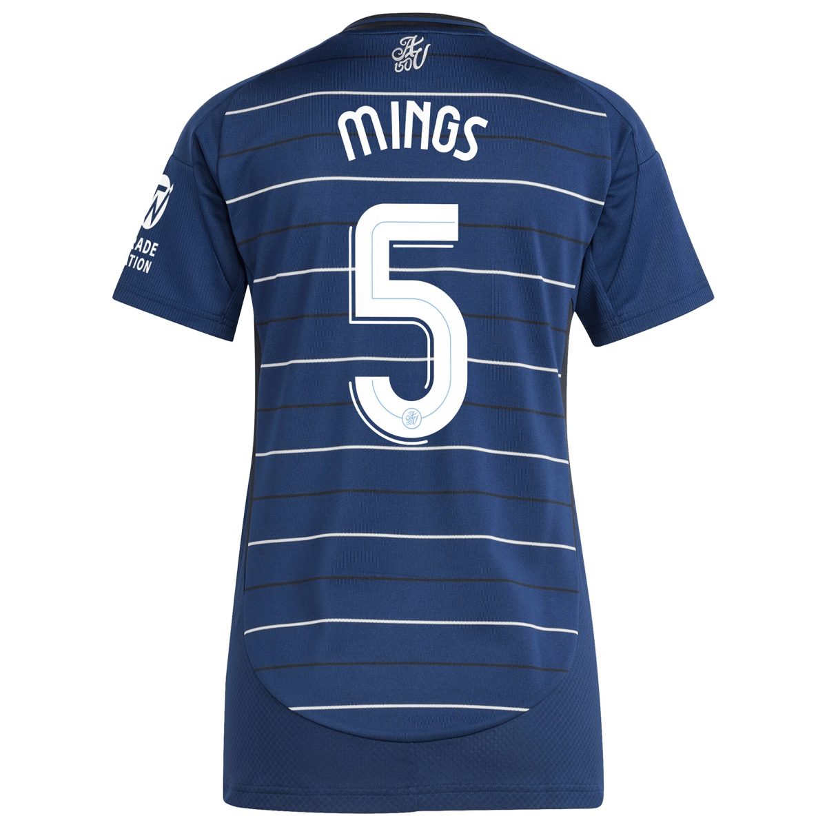 Aston Villa Jerseys - Official aston villa adidas third shirt 2024-25 – womens with mings 5 cup printing Collection for AVFC Fans