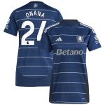 Aston Villa Jerseys - Official aston villa adidas third shirt 2024-25 – womens with onana 24 printing Collection for AVFC Fans