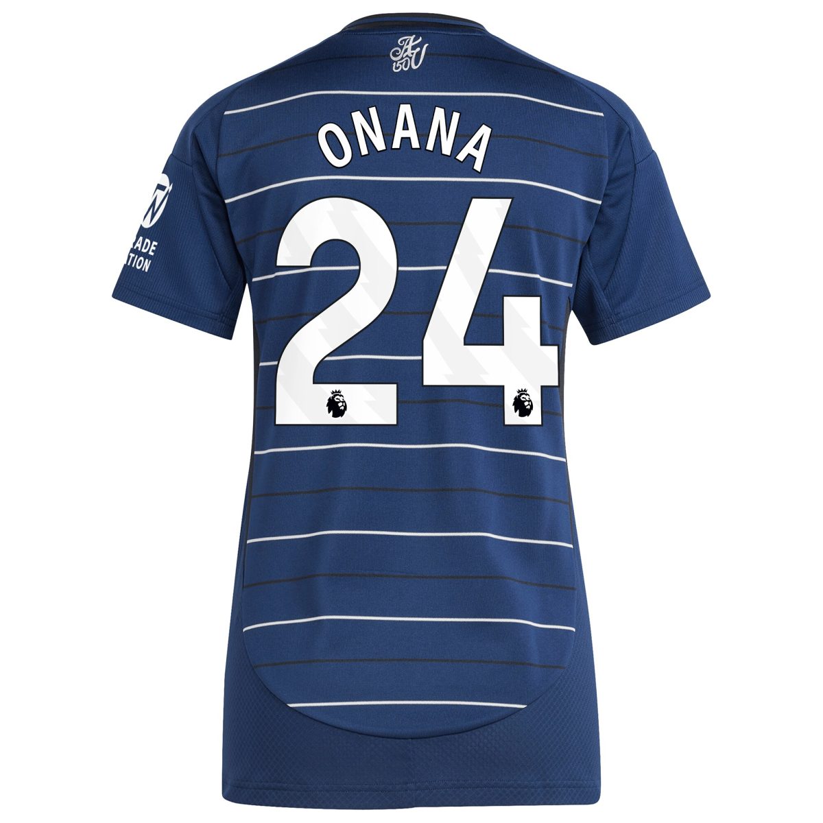 Aston Villa Jerseys - Official aston villa adidas third shirt 2024-25 – womens with onana 24 printing Collection for AVFC Fans