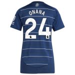 Aston Villa Jerseys - Official aston villa adidas third shirt 2024-25 – womens with onana 24 printing Collection for AVFC Fans