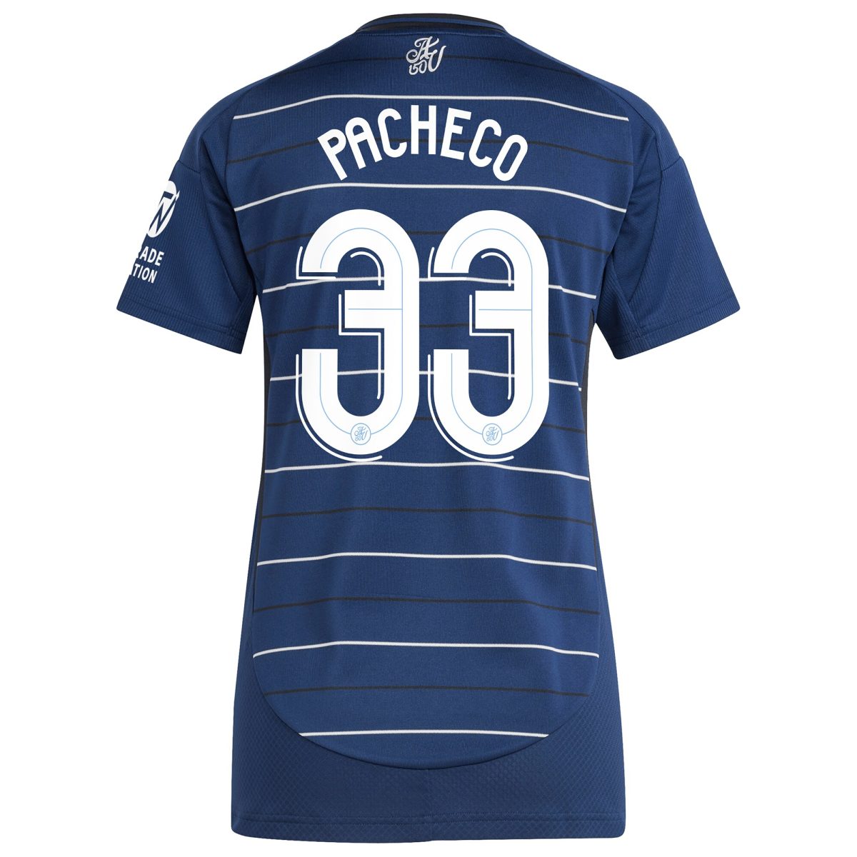 Aston Villa Jerseys - Official aston villa adidas third shirt 2024-25 – womens with pacheco 33 cup printing Collection for AVFC Fans