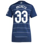 Aston Villa Jerseys - Official aston villa adidas third shirt 2024-25 – womens with pacheco 33 cup printing Collection for AVFC Fans