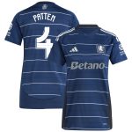Aston Villa Jerseys - Official aston villa adidas third shirt 2024-25 – womens with patten 4 cup printing Collection for AVFC Fans