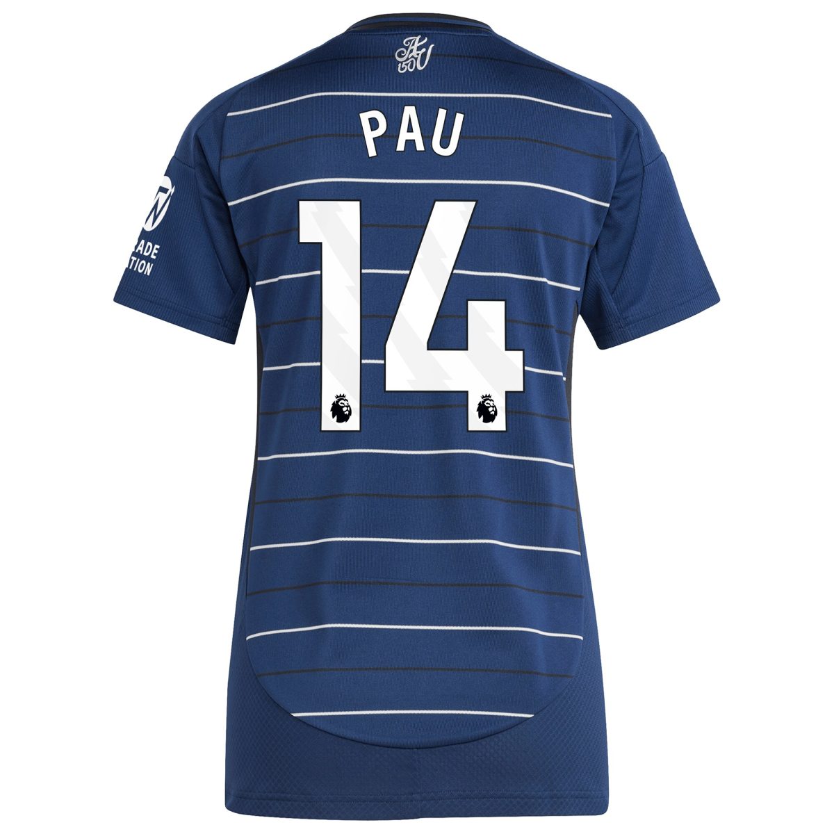 Aston Villa Jerseys - Official aston villa adidas third shirt 2024-25 – womens with pau 14 printing Collection for AVFC Fans