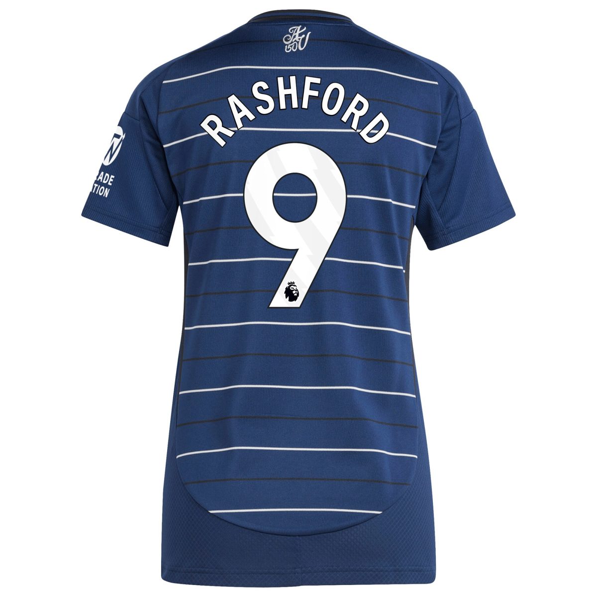Aston Villa Jerseys - Official aston villa adidas third shirt 2024-25 – womens with rashford 9 printing Collection for AVFC Fans