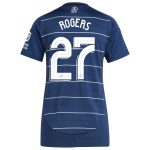 Aston Villa Jerseys - Official aston villa adidas third shirt 2024-25 – womens with rogers 27 cup printing Collection for AVFC Fans