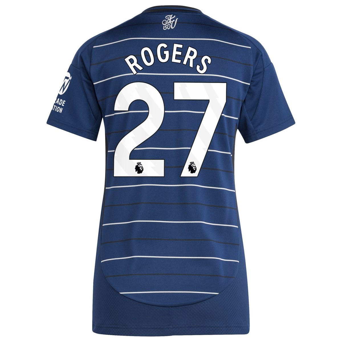 Aston Villa Jerseys - Official aston villa adidas third shirt 2024-25 – womens with rogers 27 printing Collection for AVFC Fans