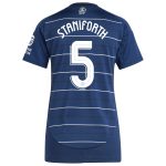 Aston Villa Jerseys - Official aston villa adidas third shirt 2024-25 – womens with staniforth 5 cup printing Collection for AVFC Fans