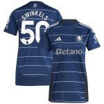 Aston Villa Jerseys - Official aston villa adidas third shirt 2024-25 – womens with swinkels 50 printing Collection for AVFC Fans