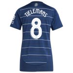 Aston Villa Jerseys - Official aston villa adidas third shirt 2024-25 – womens with tielemans 8 cup printing Collection for AVFC Fans