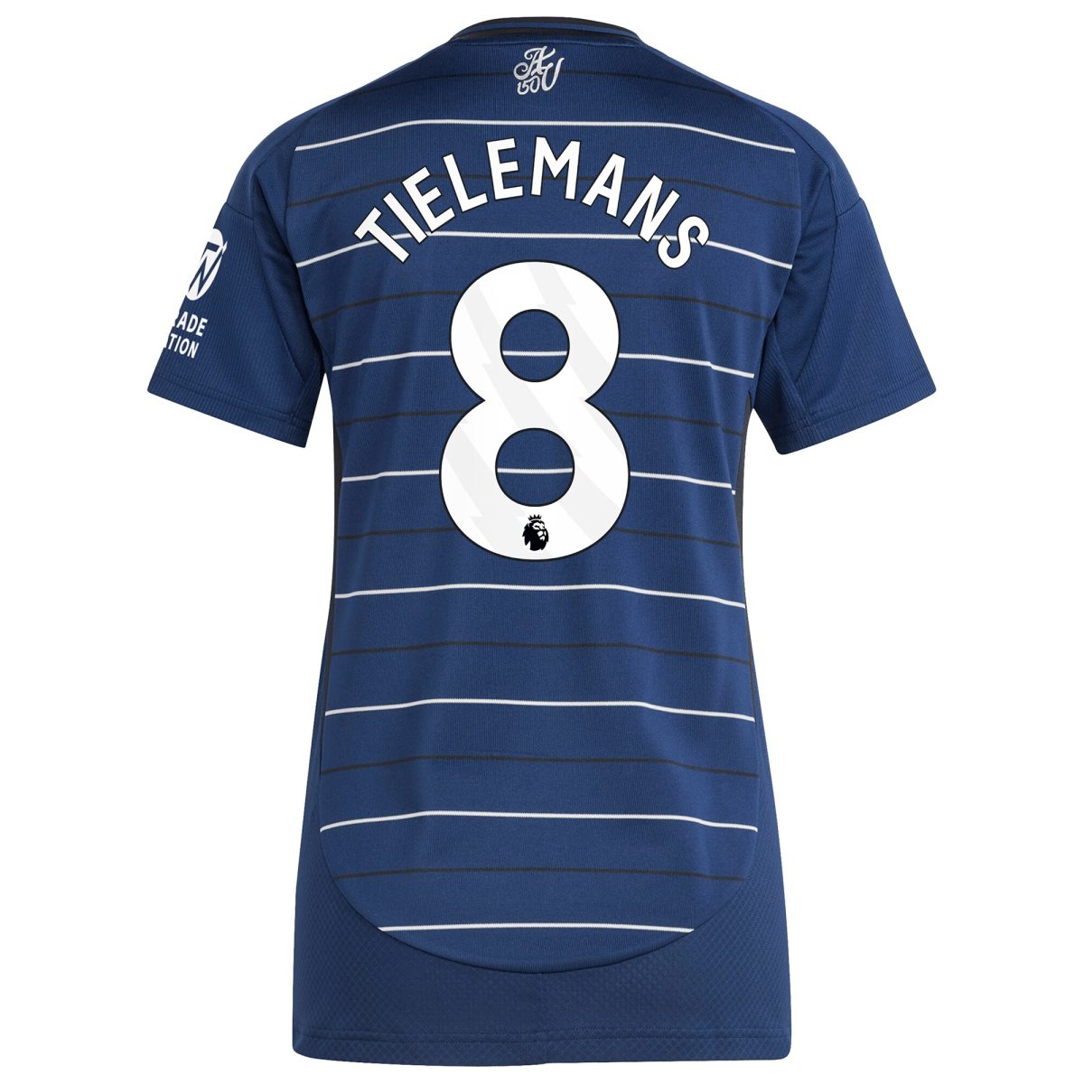 Aston Villa Jerseys - Official aston villa adidas third shirt 2024-25 – womens with tielemans 8 printing Collection for AVFC Fans