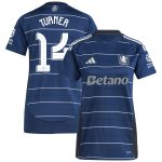 Aston Villa Jerseys - Official aston villa adidas third shirt 2024-25 – womens with turner 14 cup printing Collection for AVFC Fans