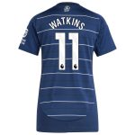 Aston Villa Jerseys - Official aston villa adidas third shirt 2024-25 – womens with watkins 11 printing Collection for AVFC Fans