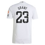 Aston Villa Jerseys - Official aston villa adidas wsl away authentic shirt 2024-25 with grant 23 printing Collection for AVFC Fans