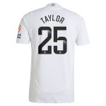 Aston Villa Jerseys - Official aston villa adidas wsl away authentic shirt 2024-25 with taylor 25 printing Collection for AVFC Fans