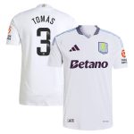 Aston Villa Jerseys - Official aston villa adidas wsl away authentic shirt 2024-25 with tomás 3 printing Collection for AVFC Fans