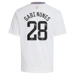 Aston Villa Jerseys - Official aston villa adidas wsl away shirt 2024-25 – kids with gabi nunes 28 printing Collection for AVFC Fans