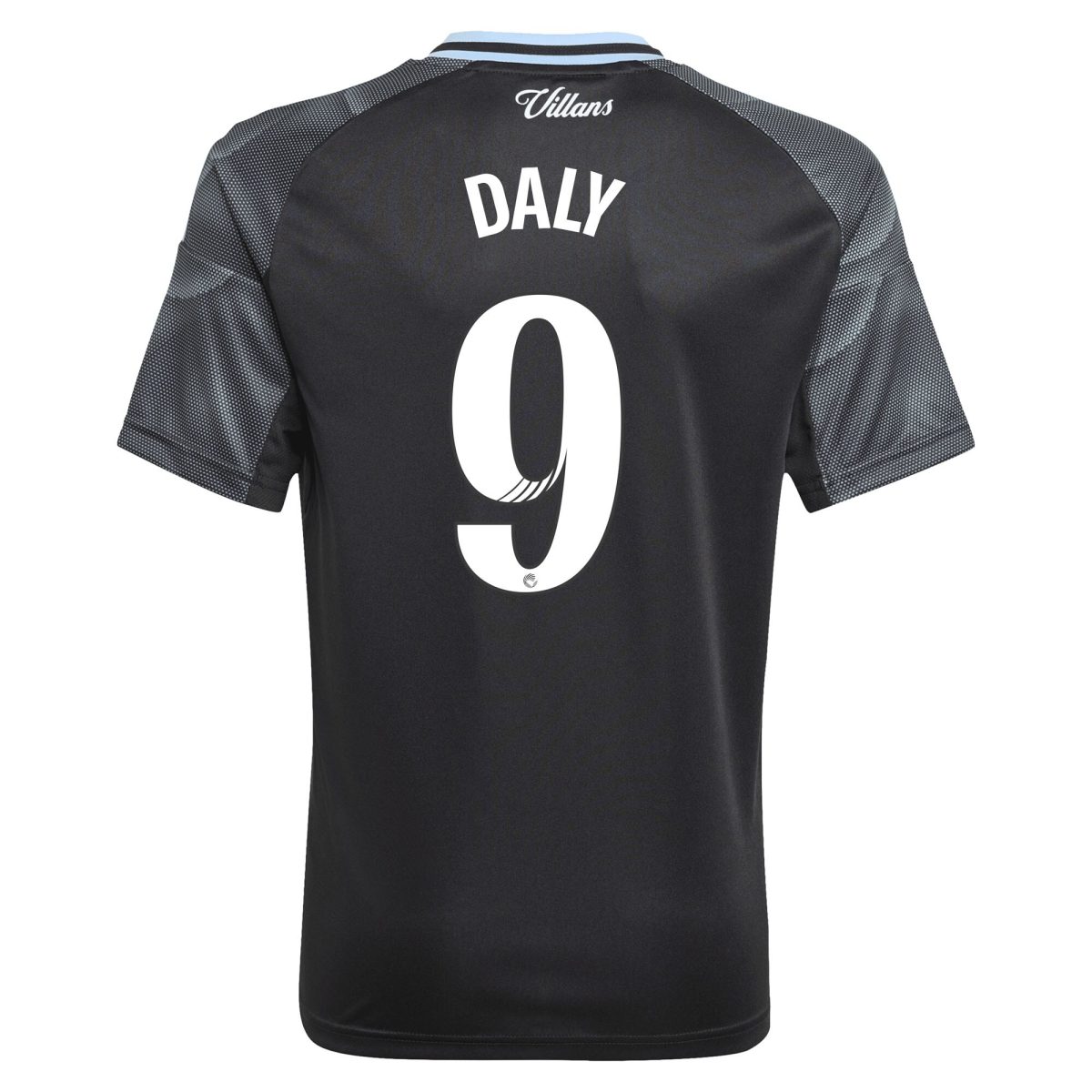 Aston Villa Jerseys - Official aston villa adidas wsl away shirt 2025-26 – kids with daly 9 printing Collection for AVFC Fans