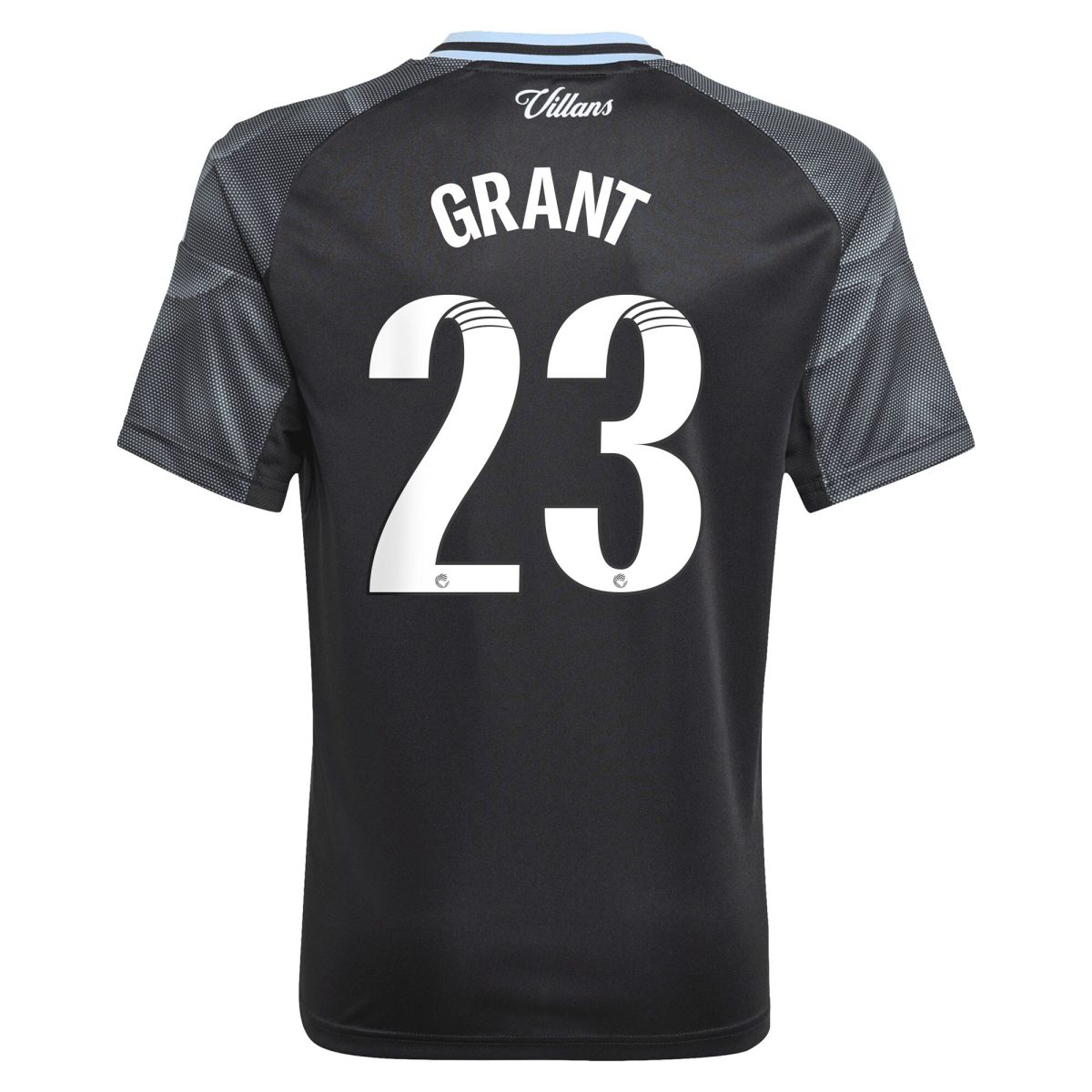 Aston Villa Jerseys - Official aston villa adidas wsl away shirt 2025-26 – kids with grant 23 printing Collection for AVFC Fans