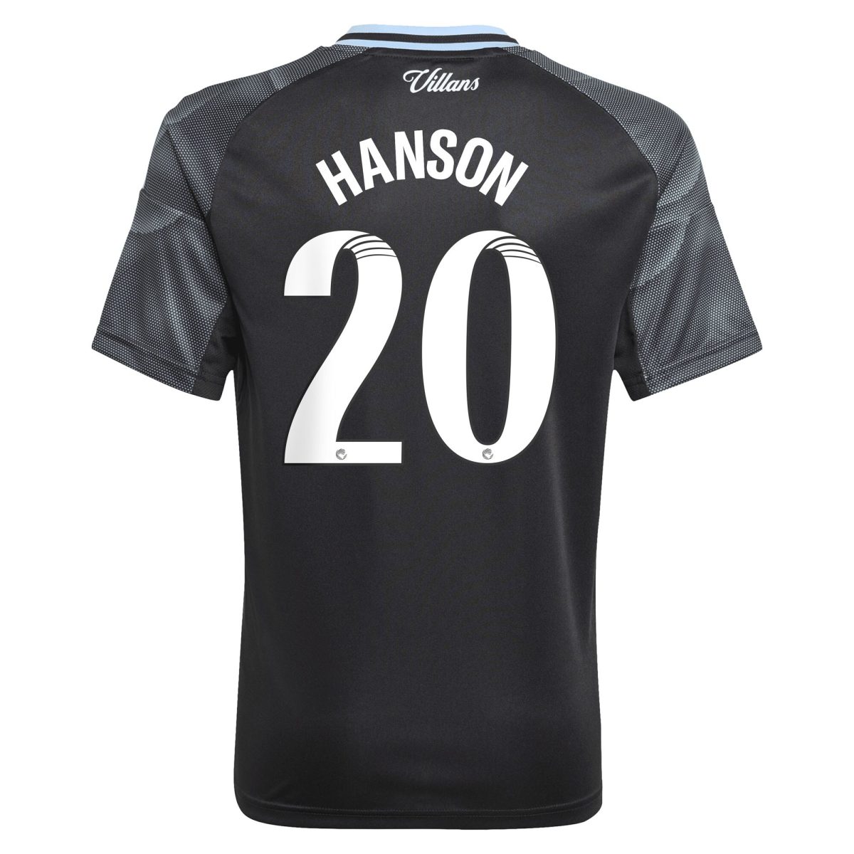 Aston Villa Jerseys - Official aston villa adidas wsl away shirt 2025-26 – kids with hanson 20 printing Collection for AVFC Fans