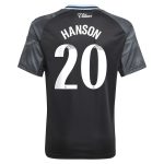 Aston Villa Jerseys - Official aston villa adidas wsl away shirt 2025-26 – kids with hanson 20 printing Collection for AVFC Fans