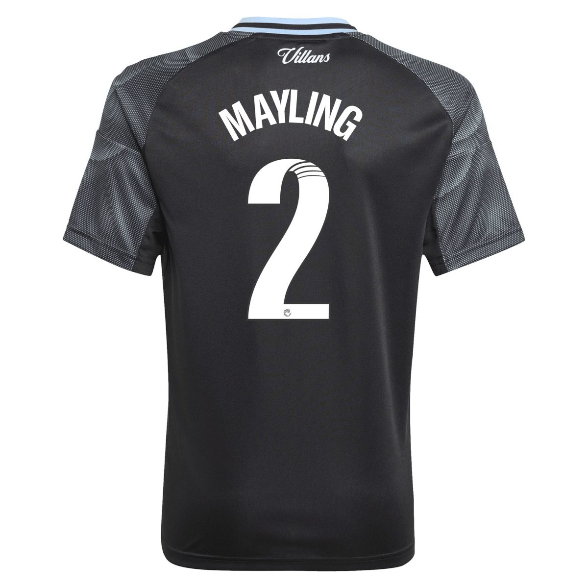 Aston Villa Jerseys - Official aston villa adidas wsl away shirt 2025-26 – kids with mayling 2 printing Collection for AVFC Fans