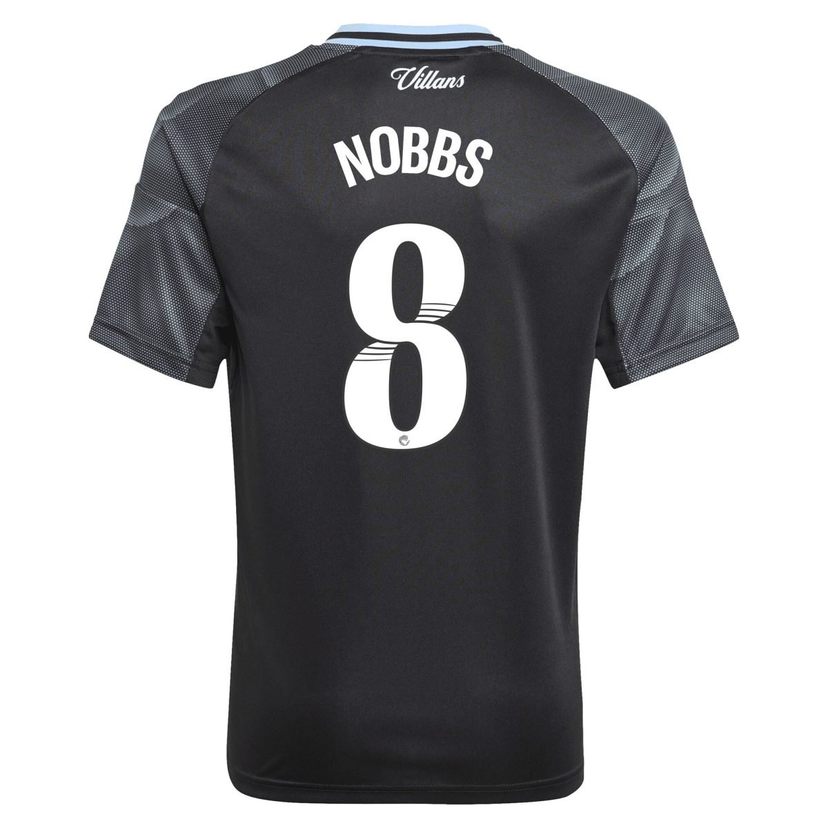 Aston Villa Jerseys - Official aston villa adidas wsl away shirt 2025-26 – kids with nobbs 8 printing Collection for AVFC Fans