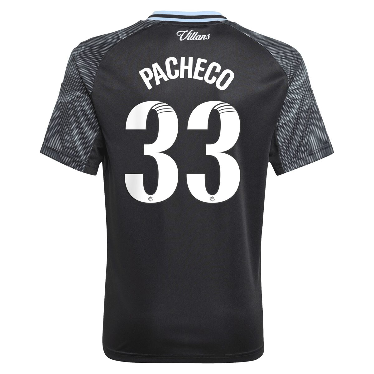 Aston Villa Jerseys - Official aston villa adidas wsl away shirt 2025-26 – kids with pacheco 33 printing Collection for AVFC Fans