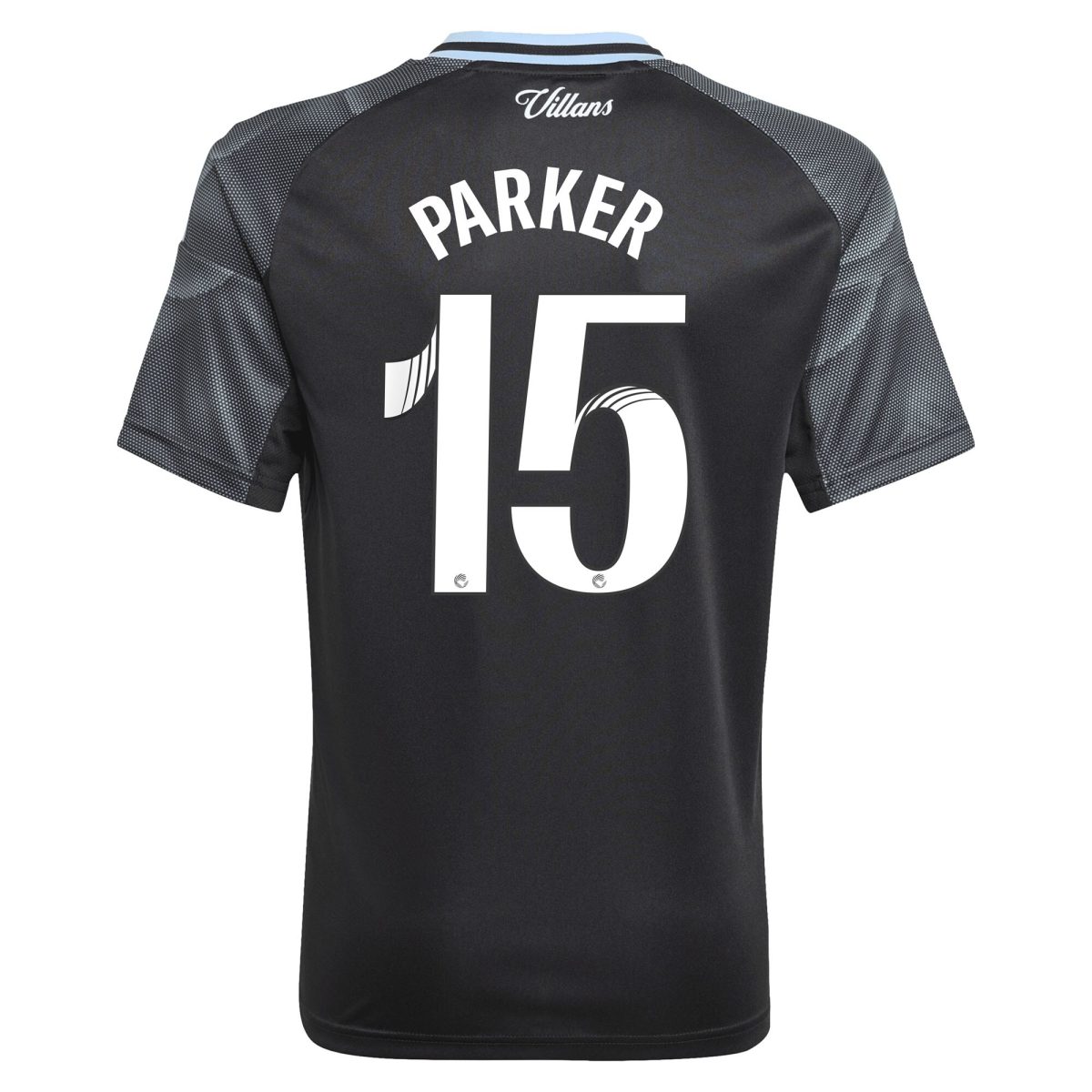 Aston Villa Jerseys - Official aston villa adidas wsl away shirt 2025-26 – kids with parker 15 printing Collection for AVFC Fans