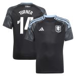 Aston Villa Jerseys - Official aston villa adidas wsl away shirt 2025-26 – kids with turner 14 printing Collection for AVFC Fans