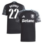 Aston Villa Jerseys - Official aston villa adidas wsl away shirt 2025-26 with baijings 22 printing Collection for AVFC Fans