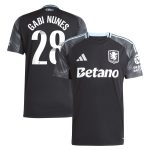Aston Villa Jerseys - Official aston villa adidas wsl away shirt 2025-26 with gabi nunes 28 printing Collection for AVFC Fans