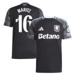 Aston Villa Jerseys - Official aston villa adidas wsl away shirt 2025-26 with maritz 16 printing Collection for AVFC Fans