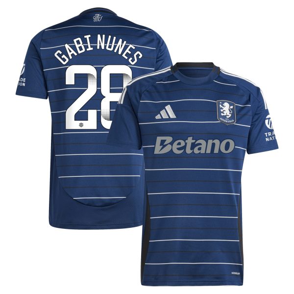 Aston Villa Jerseys - Official aston villa adidas wsl third shirt 2024-25 with gabi nunes 28 printing Collection for AVFC Fans
