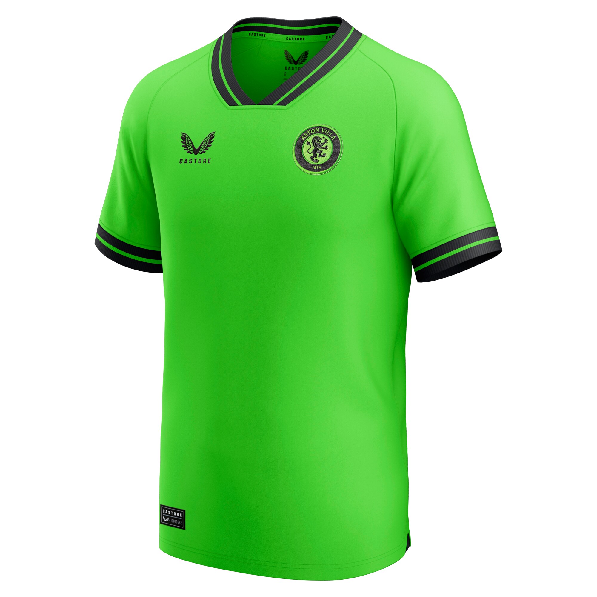 Aston Villa Jerseys - Official aston villa castore away goalkeeper shirt 2023-24 – kids with custom printing Collection for AVFC Fans
