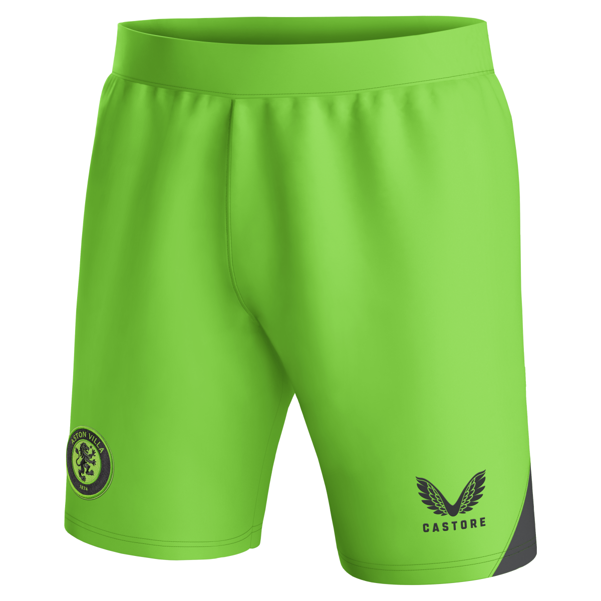 Aston Villa Jerseys - Official aston villa castore away goalkeeper shorts 2023-24 – kids – 13385917 with custom printing Collection for AVFC Fans