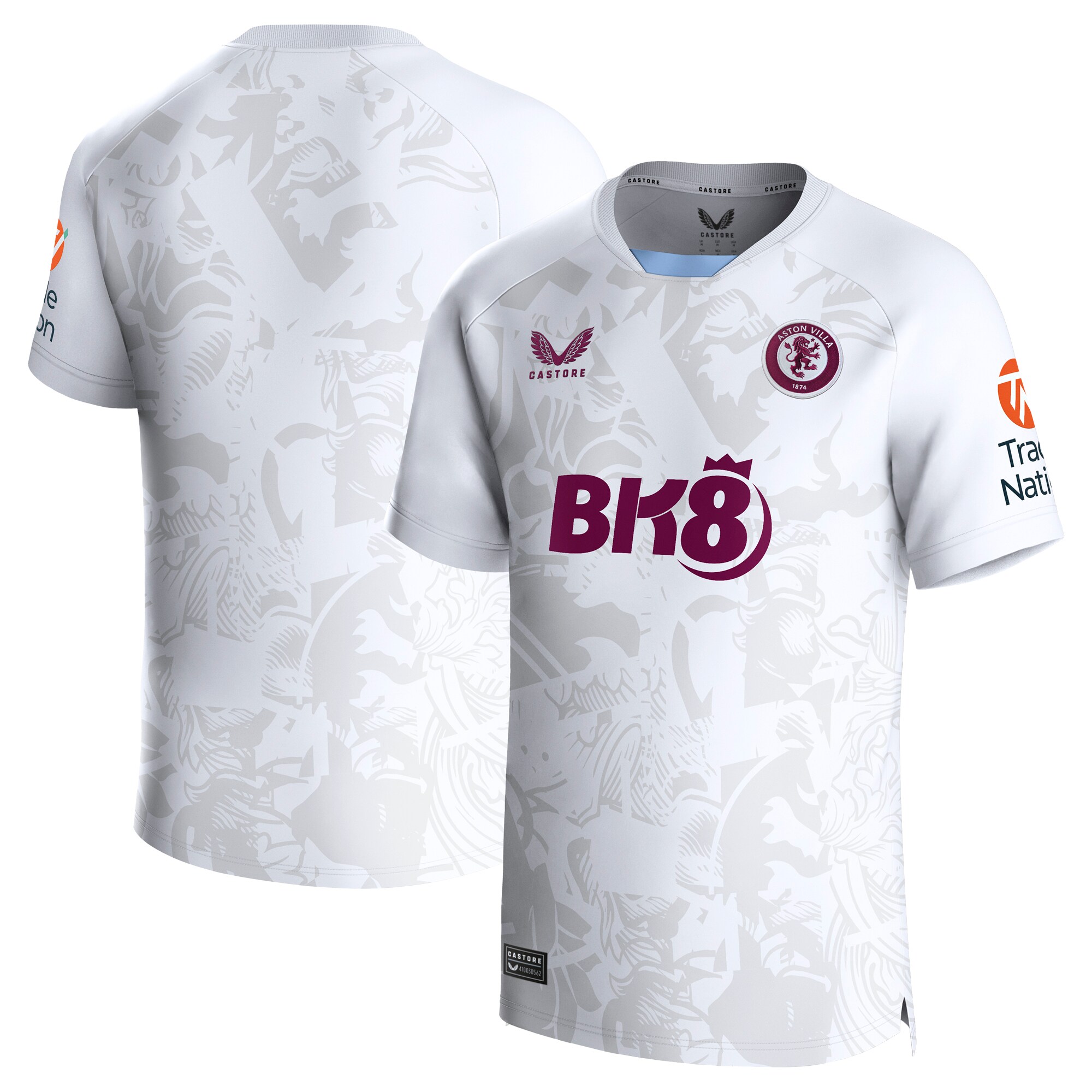Aston Villa Jerseys - Official aston villa castore away shirt 2023-24 with custom printing Collection for AVFC Fans