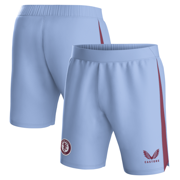 Aston Villa Jerseys - Official aston villa castore away shorts 2023-24 with custom printing Collection for AVFC Fans