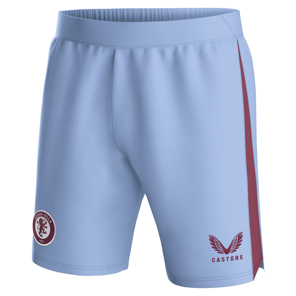 Aston Villa Jerseys - Official aston villa castore away shorts 2023-24 with custom printing Collection for AVFC Fans