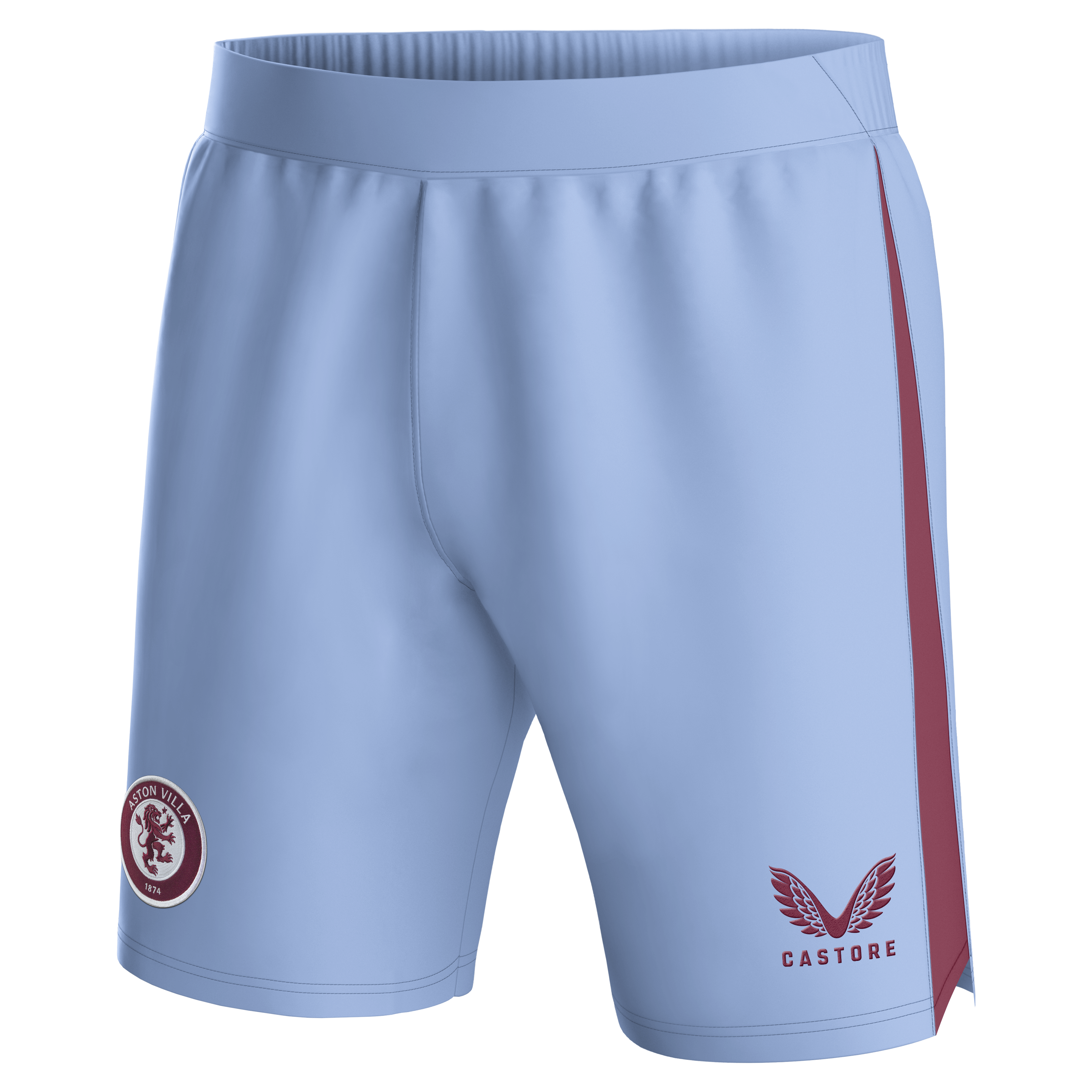 Aston Villa Jerseys - Official aston villa castore away shorts 2023-24 with custom printing Collection for AVFC Fans