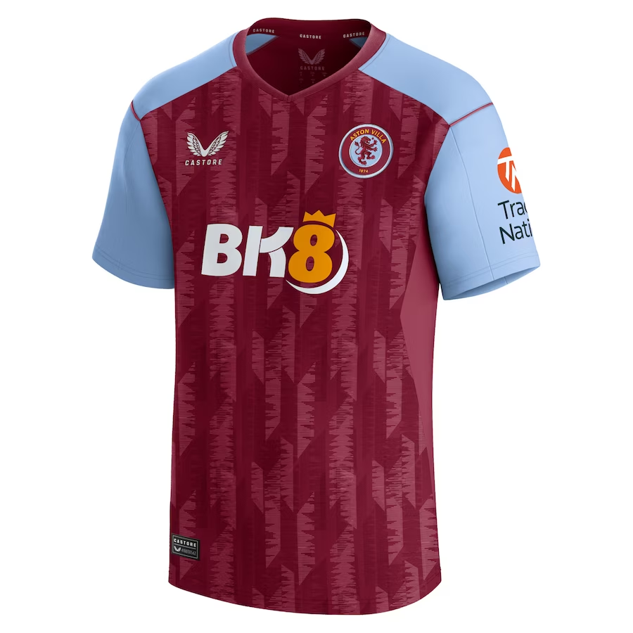 Aston Villa Jerseys - Official aston villa castore home shirt 2023-24 with custom printing Collection for AVFC Fans