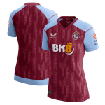 Aston Villa Jerseys - Official aston villa castore home shirt 2023-24 – womens with custom printing Collection for AVFC Fans