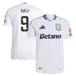 Aston Villa Jerseys - Official aston villa wsl adidas away authentic shirt 2024-25 with daly 9 printing Collection for AVFC Fans