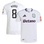 Aston Villa Jerseys - Official aston villa wsl adidas away authentic shirt 2024-25 with nobbs 8 printing Collection for AVFC Fans