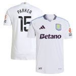 Aston Villa Jerseys - Official aston villa wsl adidas away authentic shirt 2024-25 with parker 15 printing Collection for AVFC Fans