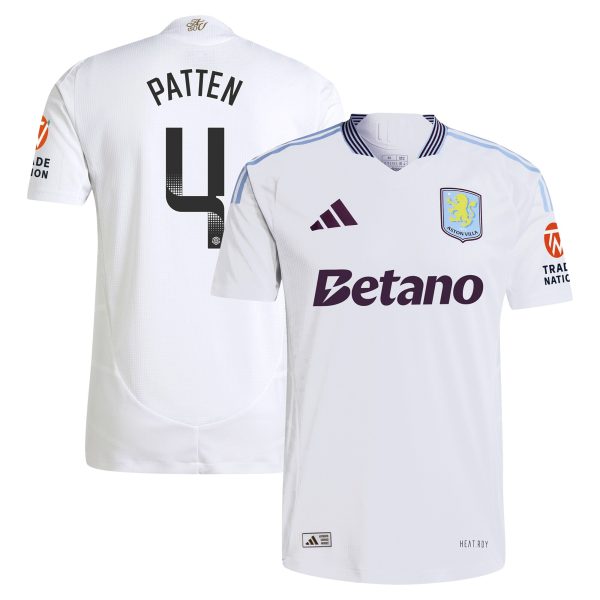 Aston Villa Jerseys - Official aston villa wsl adidas away authentic shirt 2024-25 with patten 4 printing Collection for AVFC Fans