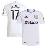 Aston Villa Jerseys - Official aston villa wsl adidas away authentic shirt 2024-25 with salmon 17 printing Collection for AVFC Fans