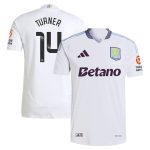 Aston Villa Jerseys - Official aston villa wsl adidas away authentic shirt 2024-25 with turner 14 printing Collection for AVFC Fans